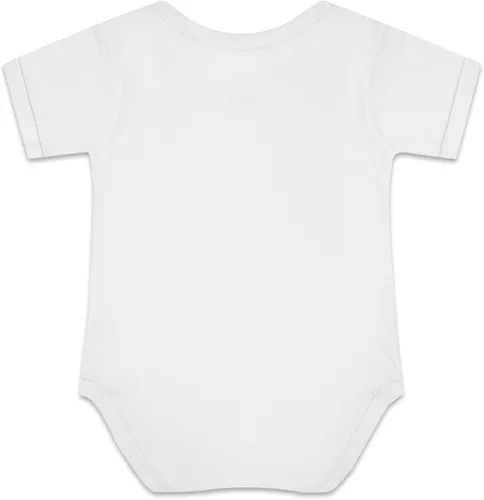 Vista 2 de Mameluco personalizado para bebé, mameluco personalizado para recién nacidos, bebés, el mejor regalo para niña, elefante blanco recién nacido, body