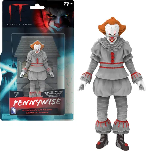 Vista 4 de IT Figura de acción de 5 pulgadas (Bloody Pennywise), AF4613
