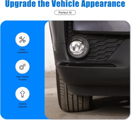 Vista 3 de 2 protectores de parachoques delantero de automóvil para Honda Pilot 2019-2022, protector de parachoques delantero automotriz antiarañazos Negro