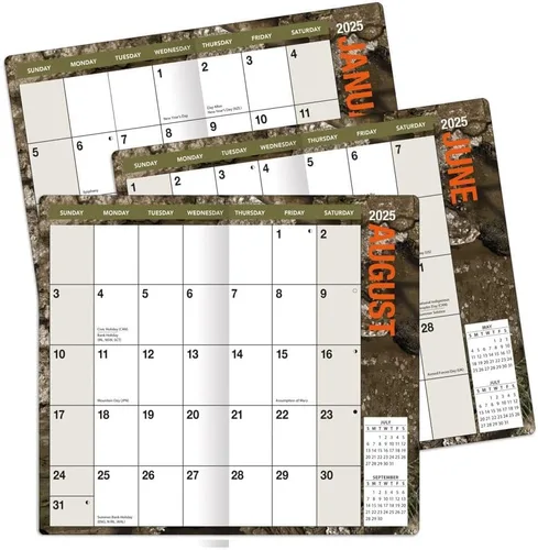 Vista 6 de TURNER LICENSING Realtree 2025 - Planificador de dos años - PF (25998161228)