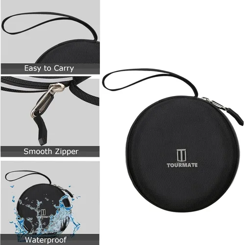 Vista 2 de Funda para reproductor de CD compatible con ByronStatics PCD220B/GPX PCB319B/PC332B Products Reproductor de CD de disco portátil, soporte