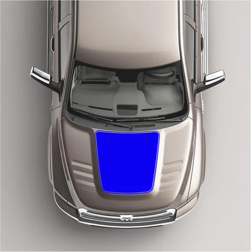 Vista 7 de Hood Blackout Racing - Kit de gráficos de vinilo a rayas, compatible con Dodge Ram HD 2500 3500 2010 2011 2012 2013 2014 2015 2016 (negro mate)