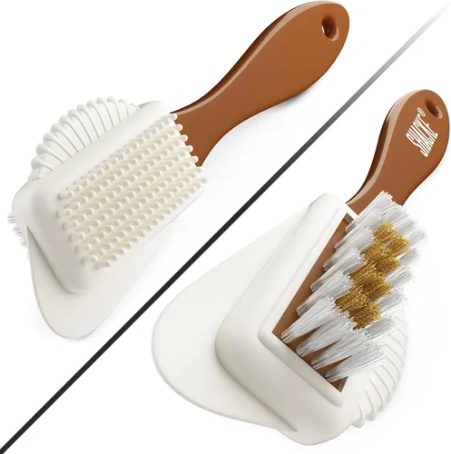 Vista 3 de Shacke cepillo limpiador de piel con 4 opciones para gamuza y nubuck