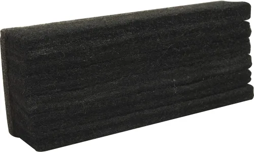 Vista 2 de Sparco SPR1, Borrador para pintarrón, todo fieltro, no deja residuos, color negro