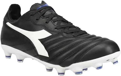 Vista 2 de Diadora Brasil Elite 2 LT LP12 - Tenis de fútbol para suelo firme, parte superior de piel de becerro de grano completo, ultra suave, resistente al