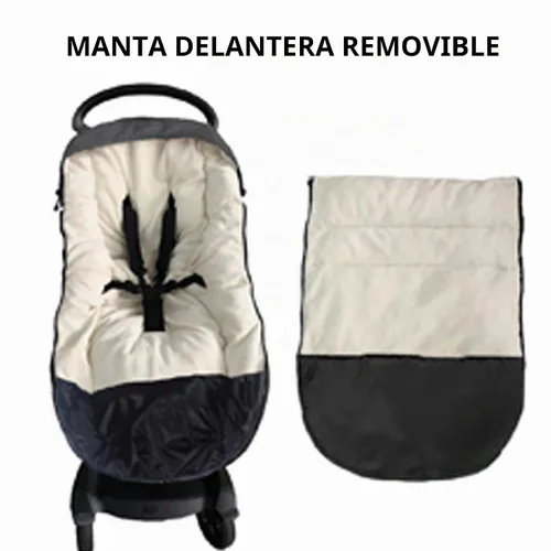 Vista 9 de funlife Saco impermeable para cochecito de invierno de alto rendimiento anti-patadas, se adapta a todos los equipos de viaje, altura de la pieza