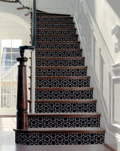 Vista 31 de FLFK Calcomanías para escaleras - Adhesivos para escaleras, Calcomanías autoadhesivas para escalones de Sunrise Coast, para decoración del hogar