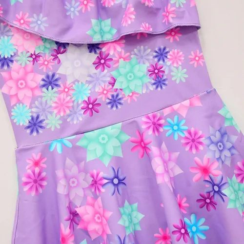 Vista 6 de Henwei Encanto - Traje de baño de una pieza para niñas y niños pequeños