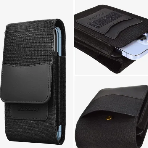 Vista 3 de Funda doble para teléfono celular para hombre, adecuada para iPhone 17/16/15/14/13/12/Pro/Max, Samsung Galaxy S25 Ultra S24, con tarjetero