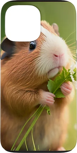 Vista 23 de iPhone 16 Guinea Pig Lover Cute Pet Women Girl Guinea Pig Graphic Case