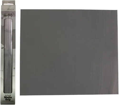 Vista 3 de Tim Holtz Media Grip Mat – Almohadilla de silicona antideslizante reutilizable para estampar, entintar y hacer manualidades – Compatible