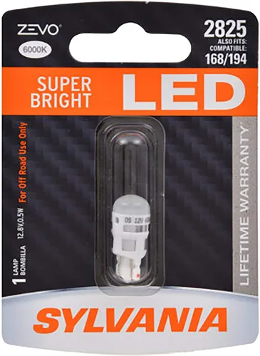 Vista 14 de Foco LED blanco Sylvania Zevo 168 T10 W5 W (Paquete de 1), 168, Blanco