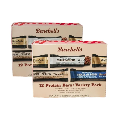 Vista 6 de Barebells Paquete variado de barras de proteínas, 12 unidades, barras de 1.9 onzas, bocadillos de proteína con 0.71 oz de alto contenido