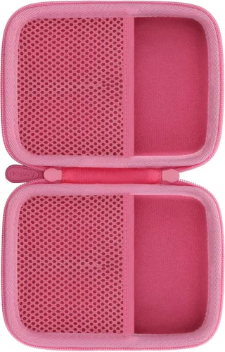 Vista 6 de Aenllosi Estuche rígido compatible con VTech KidiZoom Creator Cam (rosa) EVA case construction, Water-resistant design, Impact-resistant design