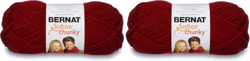 Vista 5 de Ovillo sólido Bernat Softee Chunky, otro, rosado bebé, Paquete de 1