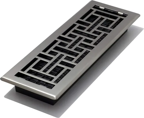 Vista 33 de Decor Grates Registro de suelo oriental AJH212-RB, 2 x 12 pulgadas, acabado de bronce frotado