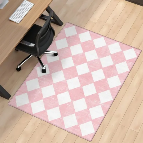 Vista 18 de Alfombra de Silla de Juego para Alfombra de Madera Dura y Baldosas, 36"x48" Alfombra de Juego para Sala de Juegos, Alfombra Antideslizante