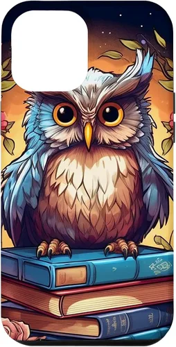 Vista 25 de Funda para bibliotecario para iPhone 16 Owl Book Lover