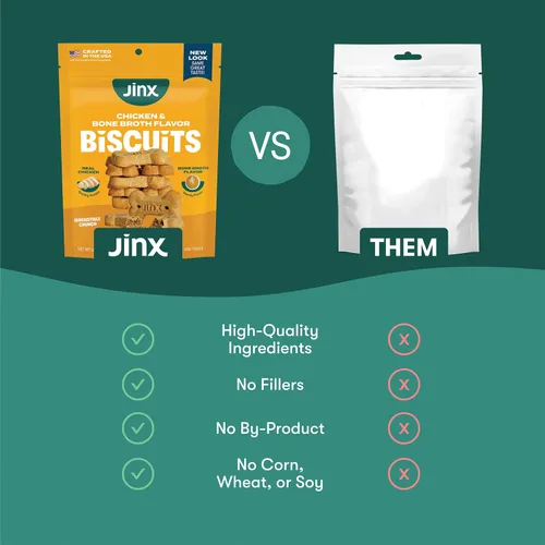 Vista 6 de Jinx - Galletas para perros, golosinas horneadas al horno con caldo
