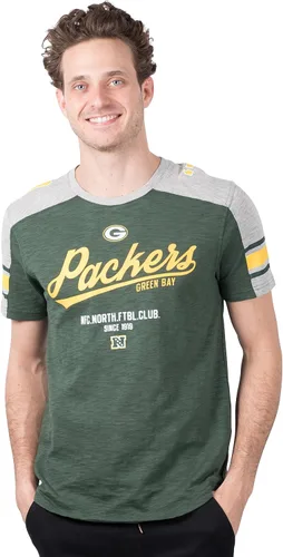 Vista 34 de Ultra Game NFL - Camiseta raglán de manga corta para hombre