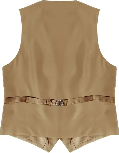 Vista 3 de Gioberti Chaleco de traje formal para hombre apto para negocios o vestido casual