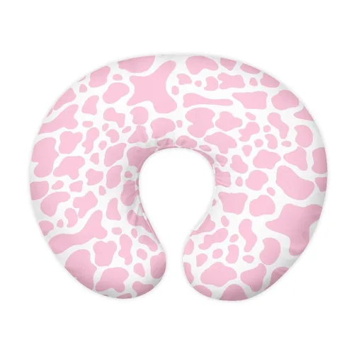 Vista 32 de Funda de almohada de lactancia de alpaca arcoíris para alimentación con biberón, funda de almohada de lactancia transpirable extraíble para bebé