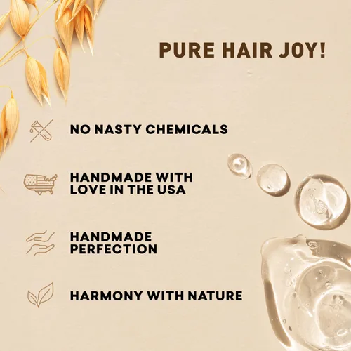 Vista 8 de Just Nutritive Champú Extreme Dry Hair El mejor champú para cabello extremadamente seco Restaura el cabello seco dañado Nutrición profunda