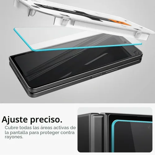Vista 6 de Spigen GlasTR EZ FIT - Protector de pantalla de vidrio templado para Galaxy Z Fold 5