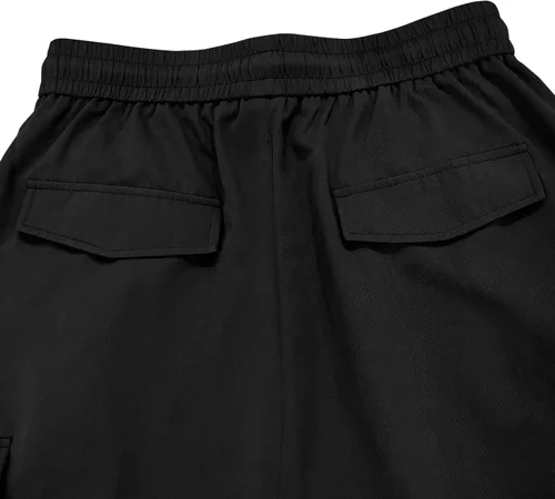 Vista 6 de SHENHE Pantalones cargo sueltos con cordón de cintura elástica para hombre