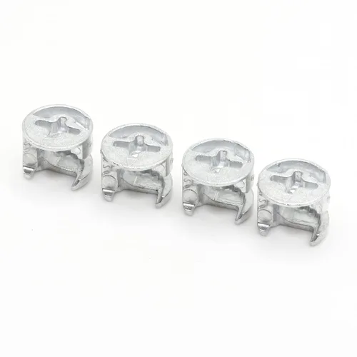 Vista 5 de Tornillos de repuesto Tuercas de bloqueo de leva excéntricas compatibles con IKEA Parte 106720 (HEMNES, RAST, LISTERBY), diámetro pequeño