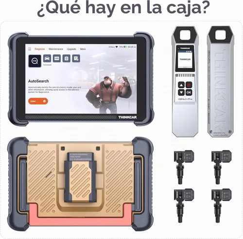 Vista 7 de THINKSCAN 689BT TPMS combos con herramienta de diagnóstico profesional