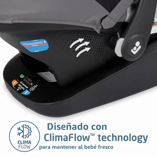 Vista 2 de Asiento de bebé para auto Mico™ Luxe+ de Maxi-Cosi: Asiento infantil para auto con base y función versátil de asiento de transporte para bebé, Urban