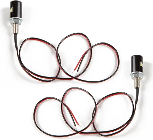 Vista 4 de CZC AUTO 2 luces de matrícula, lámpara de perno de tornillo de matrícula, bombilla LED blanca de 12 V, impermeable, impermeable, impermeable