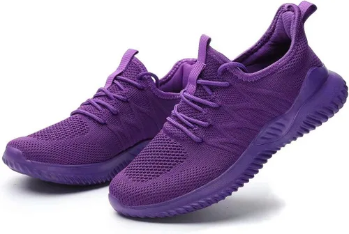 Vista 7 de KEEZMZ - Tenis para correr y caminar para mujer, ligeros y casuales