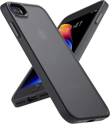 Vista 16 de Yriklso Funda magnética para iPhone SE 2022/iPhone SE 2020/iPhone 8 (4.7 pulgadas), imanes integrados compatibles con MagSafe, transparente