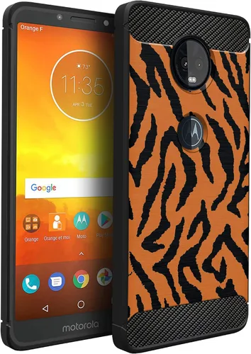 Vista 13 de CasesOnDeck - Funda compatible con Motorola Moto Z4 / Moto Z4 Play, funda de diseño de Moto Z4 Play, delgada, flexible, elegante, protección contra