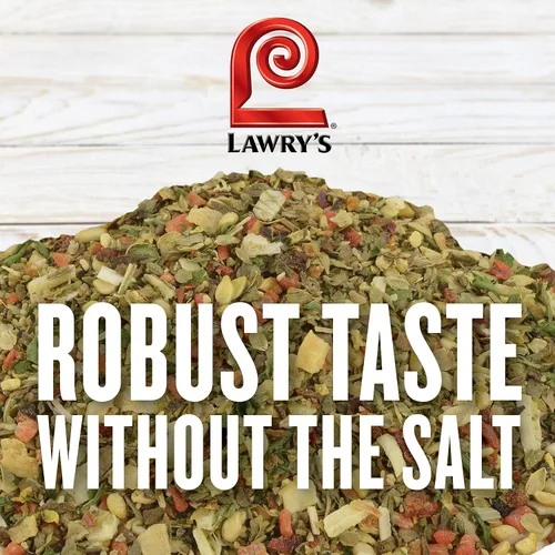 Vista 5 de Lawry's 17 Condimentos Sin Sal, 10 oz - Un Recipiente de 10 Onzas de Mezcla de Especias 17 Condimentos que Incluye Semillas de Sésamo Tostadas