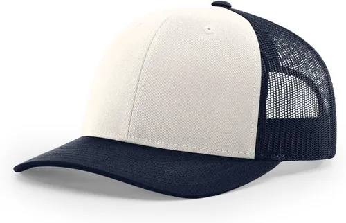 Vista 84 de Richardson 112 Gorra de Camionero - Gorra Snapback Ajustable Premium - Gorras Richardson en Blanco de Seis Paneles Estructurados Árbol real Max 7