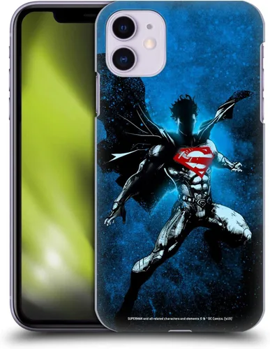 Vista 8 de Head Case Designs Funda rígida con licencia oficial de Superman DC Comics Newspaper 80th Anniversary compatible con Apple iPhone 11