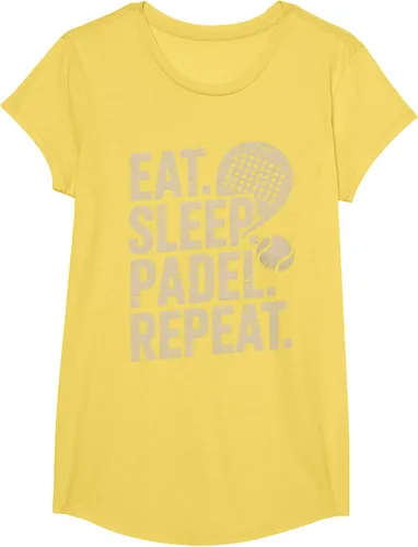 Vista 39 de Camiseta Eat Sleep Padel Repeat Padel Jugador de Tenis