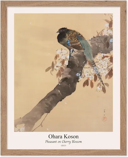 Vista 53 de Poster Master Vintage Ohara Koson Poster - Retro Blooming Lotus Flowers Print - Japanese Art - Flower Illustration - Aesthetic Design - Floral
