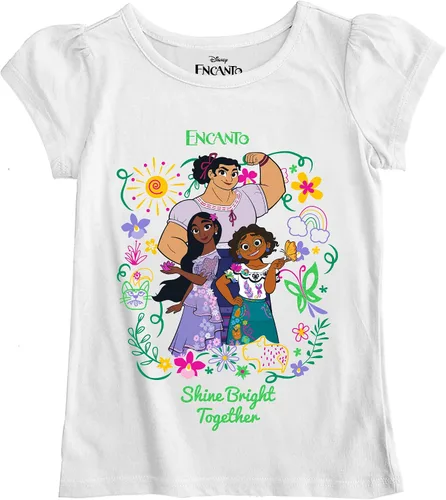 Vista 4 de Disney Encanto - Paquete de 3 camisetas para niñas pequeñas