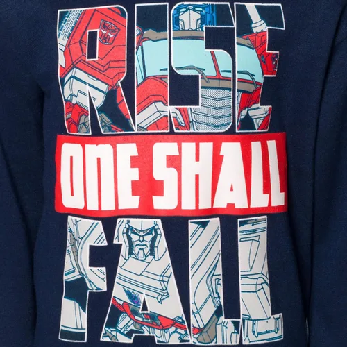 Vista 3 de Transformers Optimus Prime Bumblebee Megatron - Sudadera con capucha de media cremallera para niños pequeños a grandes