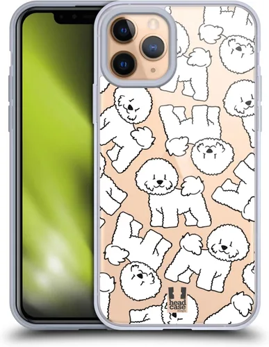 Vista 88 de Head Case Designs Airedale Terrier - Funda de gel suave con 4 patrones de razas de perro [protección de grado militar] compatible con Apple iPhone 7