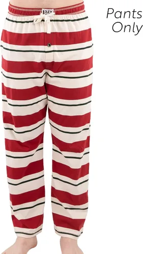 Vista 2 de Lazy One Pijamas de Navidad familiares a juego, pijamas de Navidad a juego con elfo para la familia, camisetas y pantalones para adultos separados