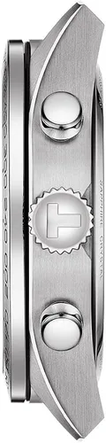 Vista 6 de Tissot PRS516 GTS QTZ CHR SS BL Arab Gris Movimiento de cuarzo