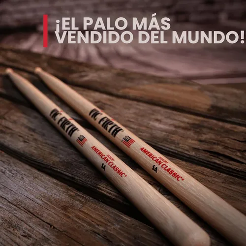 Vista 2 de Baquetas Vic Firth clásicas 5A, Custom