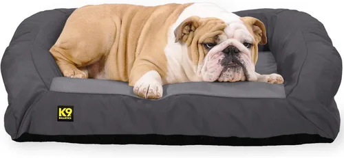 Vista 16 de K9 Ballistics Tough Bolster Cama Sofá Almohada Anidable para Perros para Razas Toy y Extra Pequeñas - Duradera, Resistente al Agua con Funda