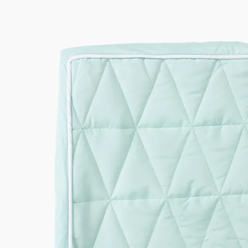 Vista 8 de Regalo My Cot® Cama portátil para niños pequeños con sábana bajera, cama plegable de viaje para niños y cuna de campamento, incluye sábana acolchada