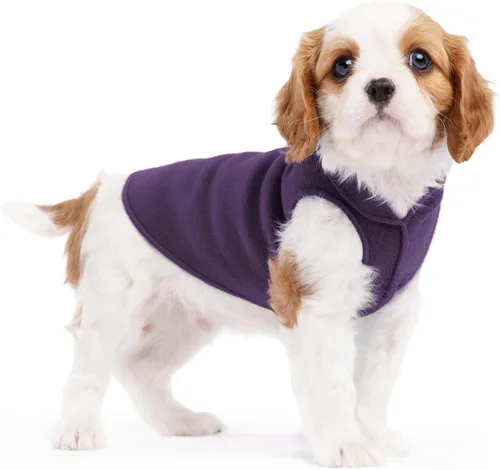 Vista 40 de Abrigo elástico de lana para perro, ropa suave y cálida para perro, suéter elástico para mascotas, lavable en lavadora, ecológico, para todo el año